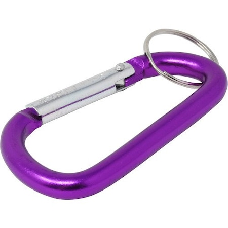 Hillman Carabiner, Aluminum, 24 PK 706607